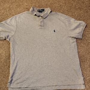 Ralph Lauren Light Gray Polo Shirt